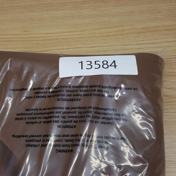 NICOLE MILLER Pants Womens Size 10 Tan Straight Leg Elastic Waist Pocket Trouser - Picture 9 of 9